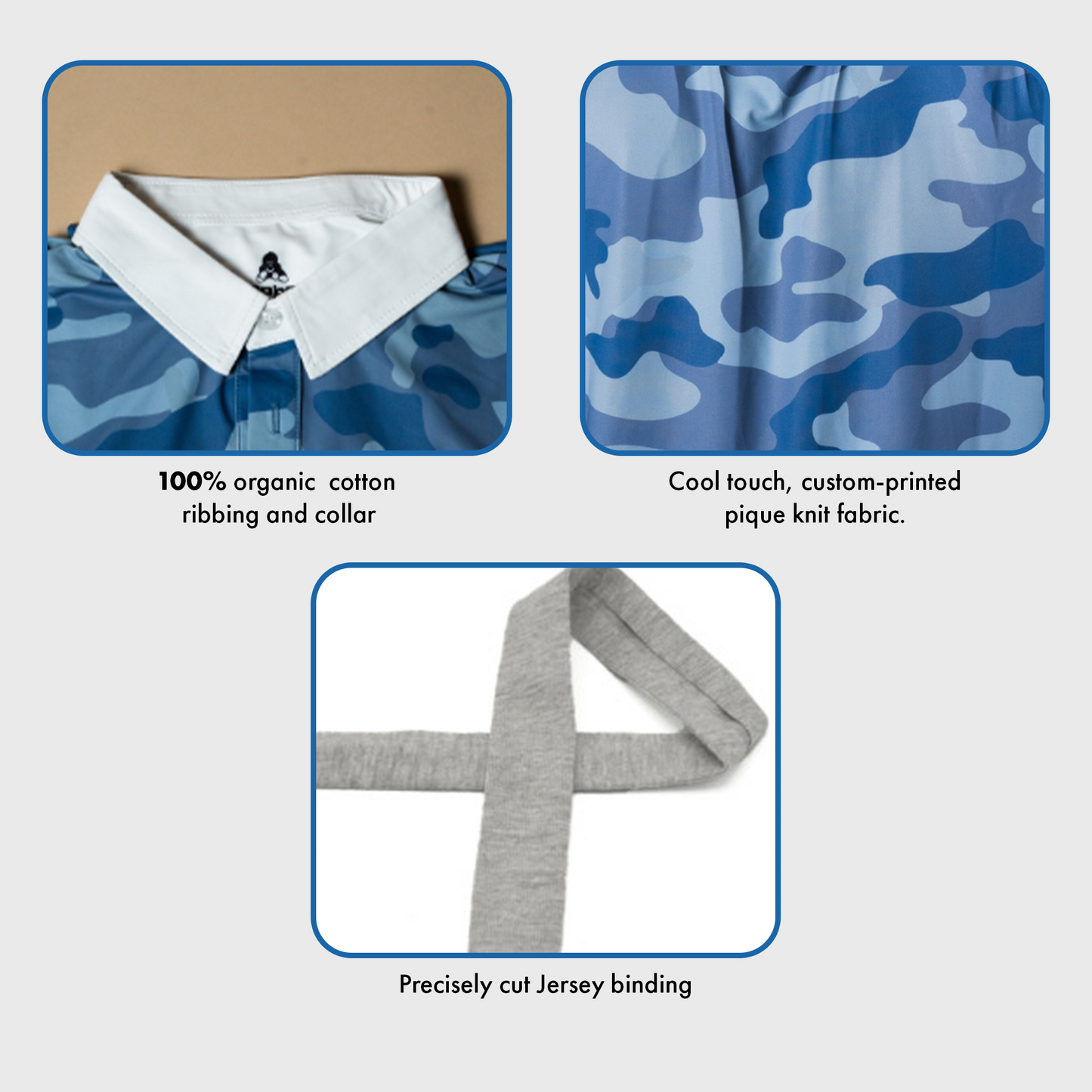 BoBo Polo TShirt Light  Blue